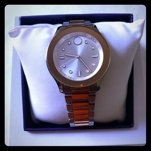 Movado women’s bold two-tone 38mm
